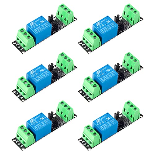 6 Stück 1-Kanal-DC-3-V-Relais-Netzschaltermodul mit Optokoppler-Relaismodul Isolierte Antriebssteuerplatine für ESP8266-Mikrocontroller-Entwicklungsplatine 3-V-Logikpegelplatinen 6 Stück 1-Kanal-DC-3-V-Relais-Netzschaltermodul mit Optokoppler-Relaismodul Isolierte Antriebssteuerplatine für ESP8266-Mikrocontroller-Entwicklungsplatine 3-V-Logikpegelplatinen von DORHEA