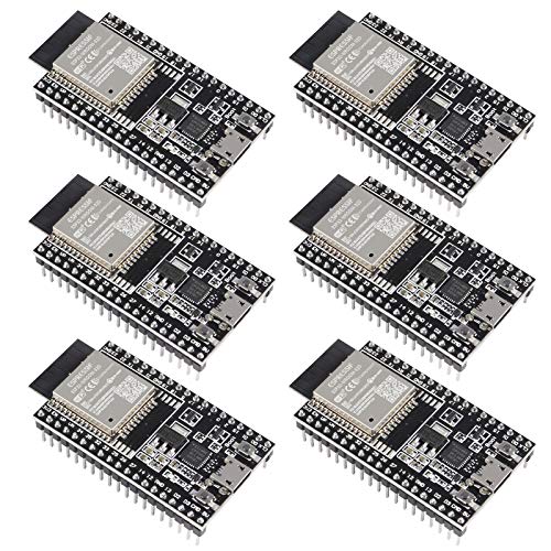 6Pcs ESP32-DevKitC Core Board ESP32 Entwicklungsboard ESP32-WROOM-32D Wireless WiFi Development Board Verstärker Filtermodul von DORHEA