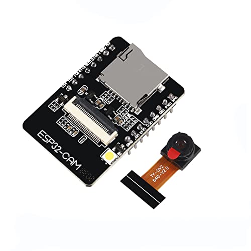 ESP32-CAM-Kameramodul ESP32-CAM-WiFi-Bluetooth-Entwicklungsboard mit OV2640-Kamera, kompatibel mit AR-duino Raspberry Pi von DORHEA