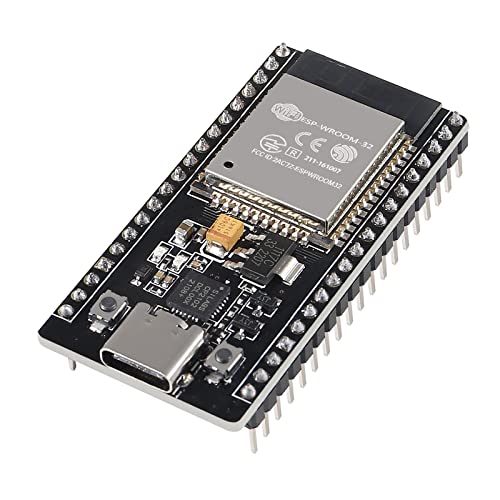 ESP32 Entwicklungsboard WiFi + Bluetooth Mikrocontroller Dual Cores ESP-32 ESP-32S Board ESP-WROOM-32 38Pin schmale Version 2 in 1 Dual Core Low Power Consumption ESP-32S Typ C ESP32 Entwicklungsboard WiFi + Bluetooth Mikrocontroller Dual Cores ESP-32 ESP-32S Board ESP-WROOM-32 38Pin schmale Version 2 in 1 Dual Core Low Power Consumption ESP-32S Typ C von DORHEA