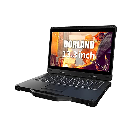 DORLAND EX NB07S PC, 11. Generation Intel Core i5-1135G7, 13.3'' FHD Rugged Notebook, Industrieller Explosionsschutz Laptop, 8G RAM, 256G SSD, WiFi, Bluetooth, HDMI, Windows 10 Home von DORLAND