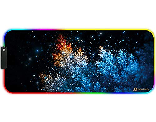 DORRISO RGB Gaming Mauspad Große XXL 900x400x3 mm Mausmatten Schreibtischunterlage Wasserdicht Anti Rutsch Matte für Computer PC Professionelle Gamer Gaming Mousepads Silber DORRISO RGB Gaming Mauspad Große XXL 900x400x3 mm Mausmatten Schreibtischunterlage Wasserdicht Anti Rutsch Matte für Computer PC Professionelle Gamer Gaming Mousepads Silber von DORRISO