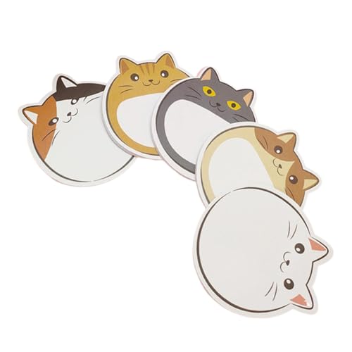 5pcs Stick Pad Stick Notnoten Pad Selve Adhäsive Notizbilder Katzen Formgestalt Stick Notiz Pad Selbste Sticking Memo Pad Set Set Set 5pcs Stick Pad Stick Notnoten Pad Selve Adhäsive Notizbilder Katzen Formgestalt Stick Notiz Pad Selbste Sticking Memo Pad Set Set Set von DOSERTY