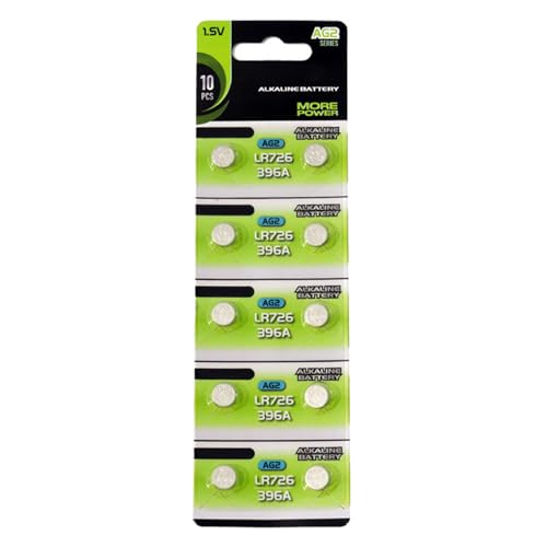 DOSERTY 10pieces Ag0/Ag1/Ag2/Ag3 1 55 V Alkaline Batterien Münzzellbatterien Für LED Taschenlampen Und Zeiger Geeignet DOSERTY 10pieces Ag0/Ag1/Ag2/Ag3 1 55 V Alkaline Batterien Münzzellbatterien Für LED Taschenlampen Und Zeiger Geeignet von DOSERTY