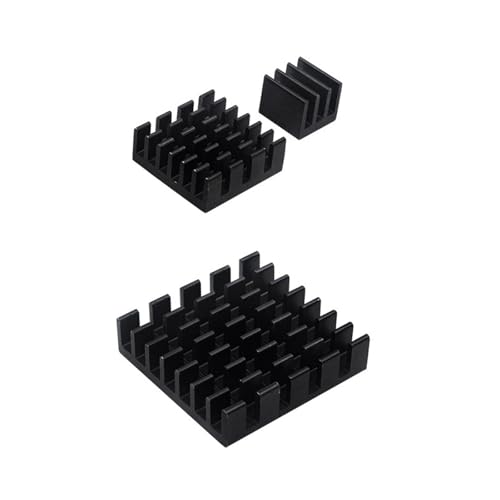 DOSERTY Aluminium Kühler Kühlkörper PAD Computer Vorgesetzte Wärmeleitfähigkeit 3pcs DOSERTY Aluminium Kühler Kühlkörper PAD Computer Vorgesetzte Wärmeleitfähigkeit 3pcs von DOSERTY