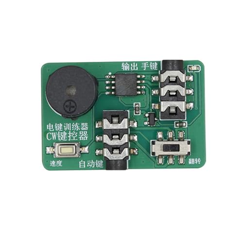 DOSERTY Multifunktionales Keyer Manual Morse Key Trainer Unterstützt Den Automatischen Und Manuellen Schlüssel Für Den Effizienten Morsecode Nutzung DOSERTY Multifunktionales Keyer Manual Morse Key Trainer Unterstützt Den Automatischen Und Manuellen Schlüssel Für Den Effizienten Morsecode Nutzung von DOSERTY