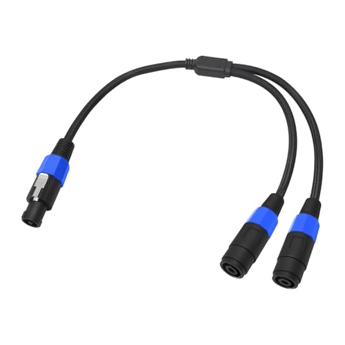 DOSERTY Sprechen Sie Auf Splitterkabel 1 Männlich Zu 2 Weiblichen Y Splitter Sprechen Auf Splitterkabel Über 1 Male Bis 2 Weibs （1pack） von DOSERTY