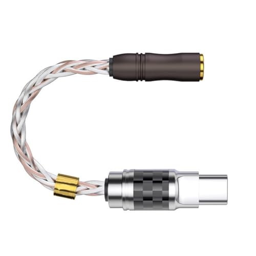 DOSERTY Typ C Bis 3 5 Mm/2 5 Mm Kopfhöreradapter Audiophile Steckverbinderkabel Für Ausgewogene Leistungen Und von DOSERTY