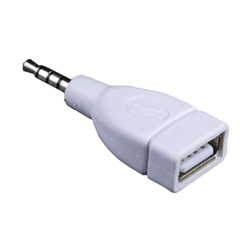 DOSERTY USB 2.0 Frauen Bis 3 5 Mm Männlicher Auxs Sound Plug Converter Adapter Plug Für CAR MP3 Player Mobiltelefon DOSERTY USB 2.0 Frauen Bis 3 5 Mm Männlicher Auxs Sound Plug Converter Adapter Plug Für CAR MP3 Player Mobiltelefon von DOSERTY