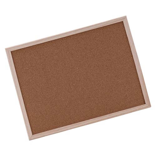 Korkbrett Holzrahmen Korkboard Bulletin Board Dekorative Wand Hanging Pin Board Cork Notiellett Für Büro Memo Baord von DOSERTY