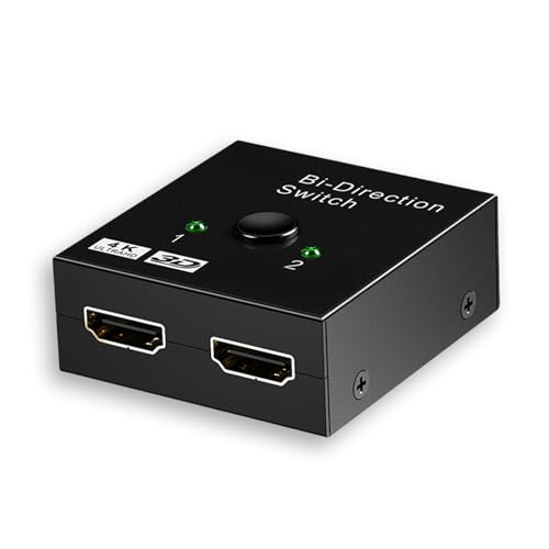Plugs Und HDTV Splitter Bidirectional HDTV Switcher Für Nahtlose Video Streaming Auf Mehreren Bildschirmen Laptop Abspielen von DOSERTY