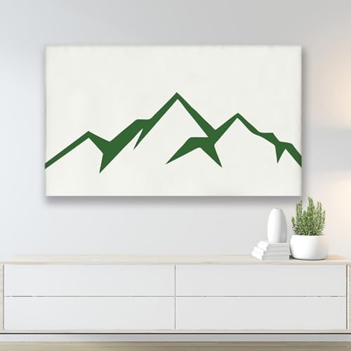 DOTBUY-SHOP TV-Staubschutz, 32-85 Zoll TV-Abdeckung Staubschutzhülle, Hülle Bezug für Fernsehen, Universal Fernseher Schutzhülle, Minimalistischer Stil (Berg,69-75 Zoll) von DOTBUY-SHOP