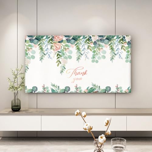 DOTBUY-SHOP TV-Staubschutz, 32-85 Zoll TV-Abdeckung Staubschutzhülle, Hülle Bezug für Fernsehen, Universal Fernseher Schutzhülle (Frühling,32-39 Zoll) von DOTBUY-SHOP