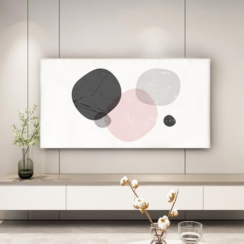 DOTBUY-SHOP TV-Staubschutz, 32-85 Zoll TV-Abdeckung Staubschutzhülle, Hülle Bezug für Fernsehen, Universal Fernseher Schutzhülle (Kunst malerei,32-39 Zoll) von DOTBUY-SHOP