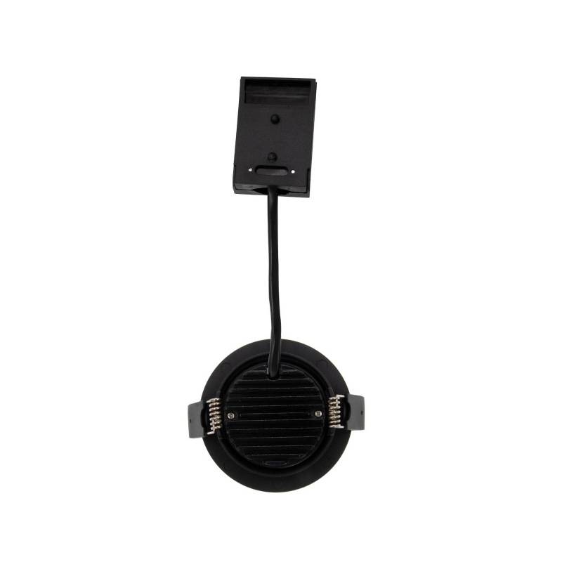 DOTLUX LED-Deckeneinbaulampe CIRCLEminidim, schwarz Ø 8,5 cm von DOTLUX