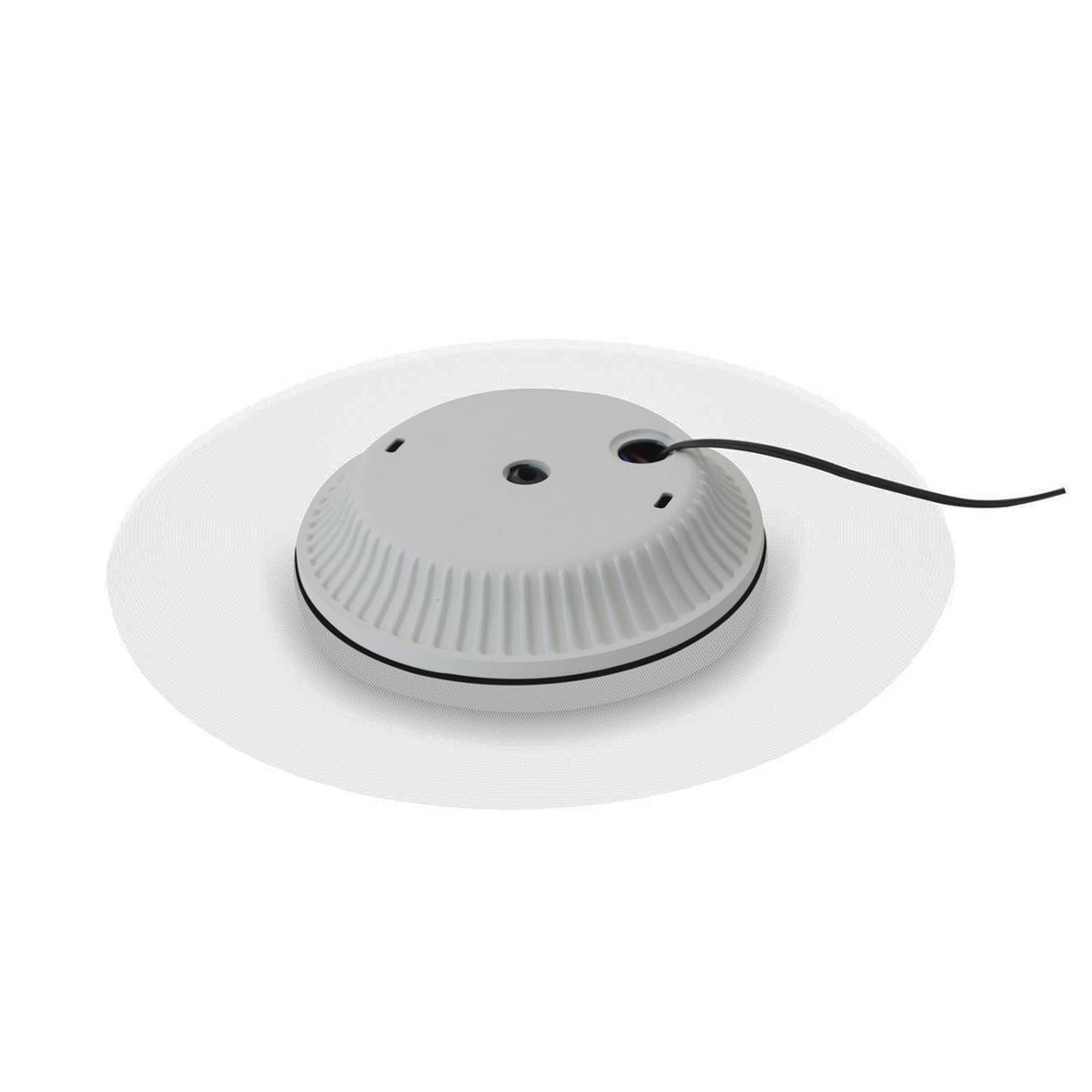 DOTLUX LED-Deckenlampe MOONBASE silber Ø 37 cm Alu/Acryl CCT DOTLUX LED-Deckenlampe MOONBASE silber Ø 37 cm Alu/Acryl CCT von DOTLUX