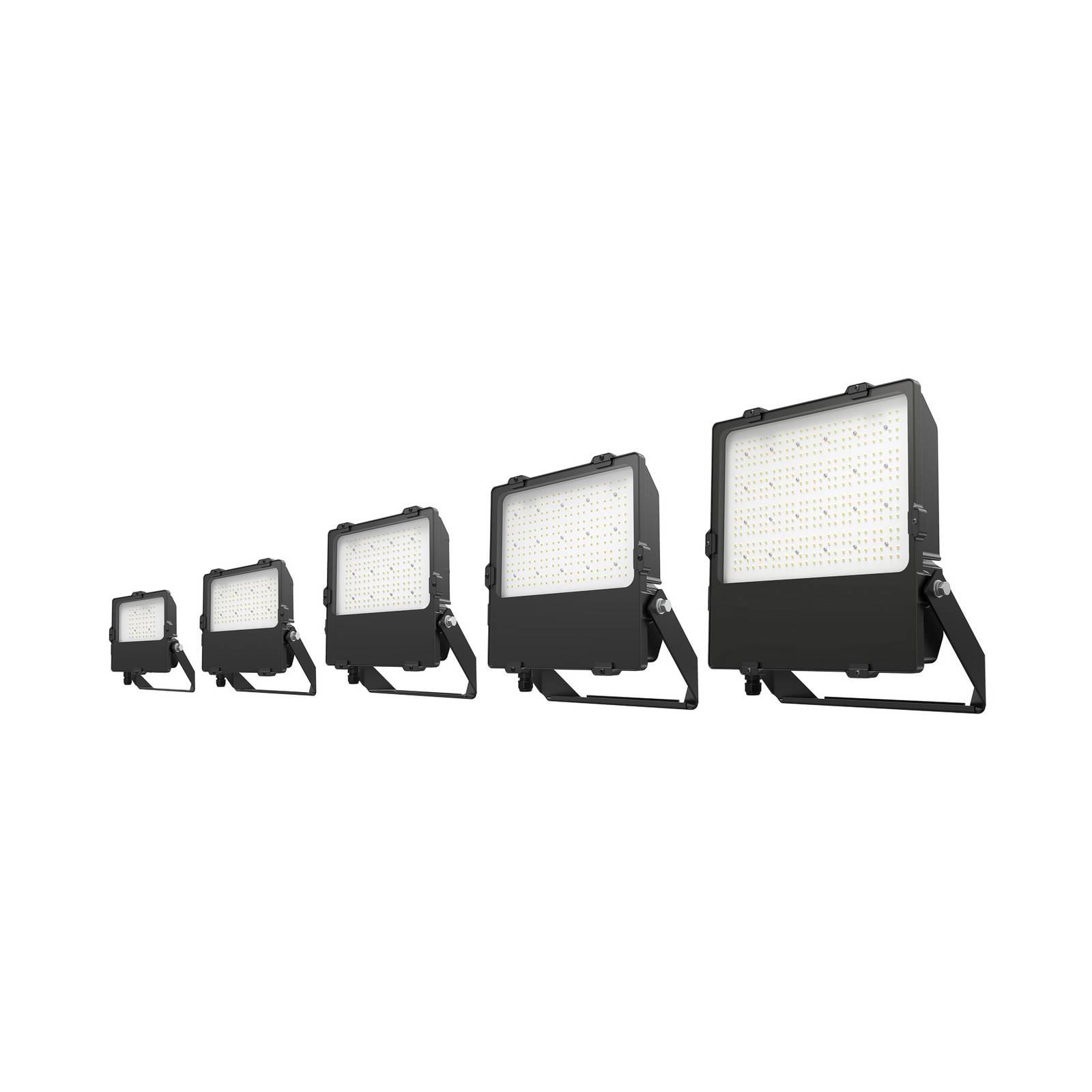 DOTLUX LED-Fluter LENSplus, 150 W, schwarz, Alu 5.000 K IP66 DOTLUX LED-Fluter LENSplus, 150 W, schwarz, Alu 5.000 K IP66 von DOTLUX