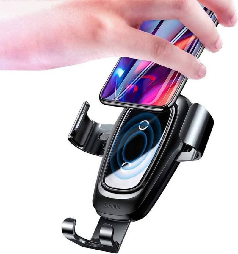 DOTMALL Baseus Wireless Charger Gravity Autohalterung Handyhalter Schwarz Handy-Halterung von DOTMALL