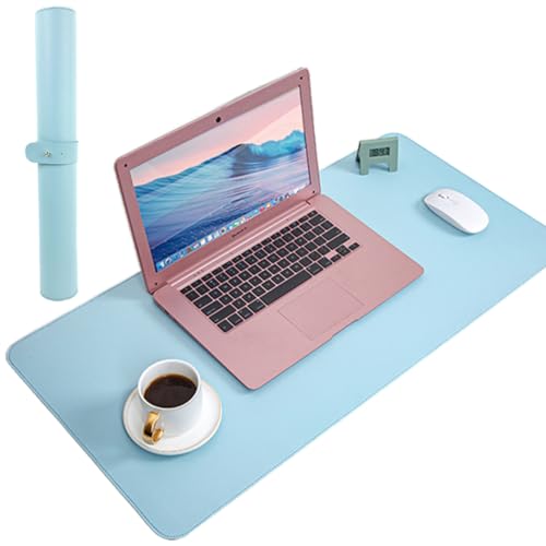 Schreibtischunterlage, 80x40cm Multifunktionales Office Mauspad, Rutschfester Schreibtischschutz, Wasserdichter Schreibtisch-Schreibblock für Büro und Zuhause von DOULEIN