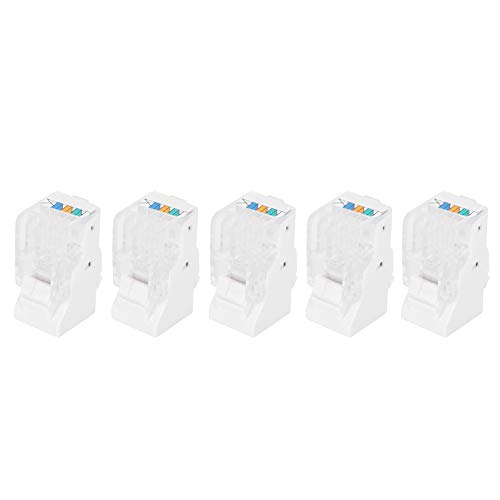 DOUQIFEI CAT3 Modul RJ11 4polig Hochwertiges Telefonmodul Elektronisches Bauteil für Netzwerkinstallationen und Kommunikationsanschlüsse 5 Stück ABS Material DOUQIFEI CAT3 Modul RJ11 4polig Hochwertiges Telefonmodul Elektronisches Bauteil für Netzwerkinstallationen und Kommunikationsanschlüsse 5 Stück ABS Material von DOUQIFEI