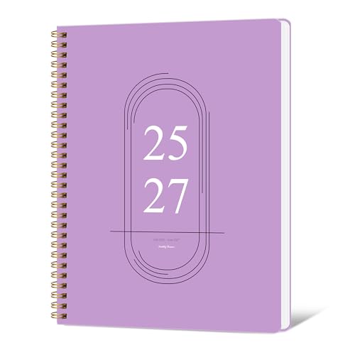 DOURA Monatsplaner 2025-2027, Kalenderbuch, Kalenderplaner 2025-2027, Juli 2025-Juni 2027, 21,6 x 27,9 cm, 24 Monate für Schule, Büro, Heimplanung, Lila DOURA Monatsplaner 2025-2027, Kalenderbuch, Kalenderplaner 2025-2027, Juli 2025-Juni 2027, 21,6 x 27,9 cm, 24 Monate für Schule, Büro, Heimplanung, Lila von DOURA