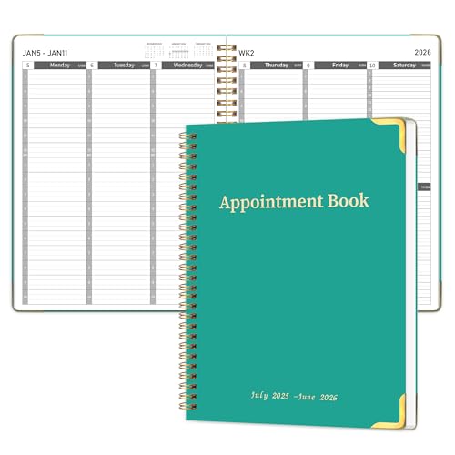 DOURA Stundenplaner Terminkalender 2025 Wochen-Terminkalender Juli 2025 - Juni 2026 2025 Stundenplaner für Schule Büro Heimplanung, Kalender mit flexiblem Einband, 22,1 x 27,9 cm, Blau DOURA Stundenplaner Terminkalender 2025 Wochen-Terminkalender Juli 2025 - Juni 2026 2025 Stundenplaner für Schule Büro Heimplanung, Kalender mit flexiblem Einband, 22,1 x 27,9 cm, Blau von DOURA