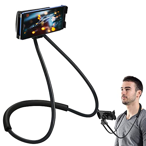 DOUSELLA Neck Phone Holder Lazy Handyhalterung Hals Handyhalterung Universal Handy Ständer 360° Flexible Handy Halter Mobile Phone Holder Schwanenhals Handy Halterung für Smartphones Mini Tablets DOUSELLA Neck Phone Holder Lazy Handyhalterung Hals Handyhalterung Universal Handy Ständer 360° Flexible Handy Halter Mobile Phone Holder Schwanenhals Handy Halterung für Smartphones Mini Tablets von DOUSELLA