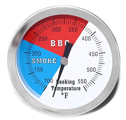 7,6 cm Holzkohlegrill-Temperaturanzeige, präzises BBQ Grill Räucherthermometer Messgerät Ersatz für Oklahoma Joes Smoker und Smoker Wood Charcoal Pit, großes Gesicht Grill Temp Gauge Thermometer 7,6 cm Holzkohlegrill-Temperaturanzeige, präzises BBQ Grill Räucherthermometer Messgerät Ersatz für Oklahoma Joes Smoker und Smoker Wood Charcoal Pit, großes Gesicht Grill Temp Gauge Thermometer von DOZYANT