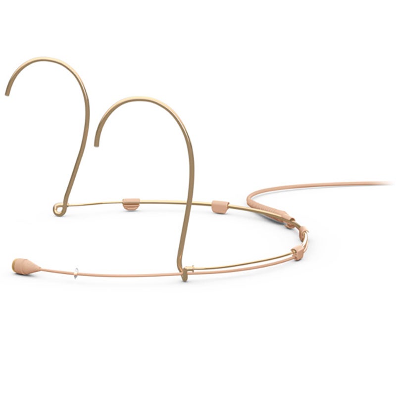 DPA 4066 CORE Omni Beige Small Omnidirectional Headset Microphone, MicroDot, S (Beige) von DPA
