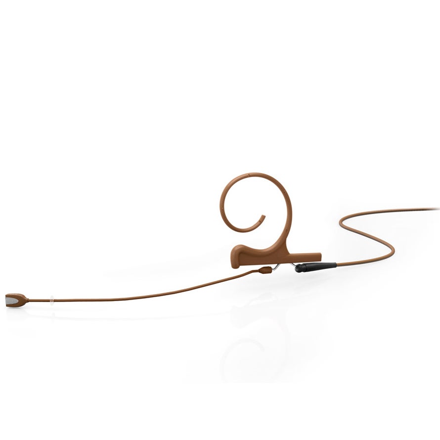 DPA 4188-DC-F-C00-ME d:fine CORE 4188 Slim 100mm Flexible Cardioid Earset Mic, Microdot (Brown) von DPA