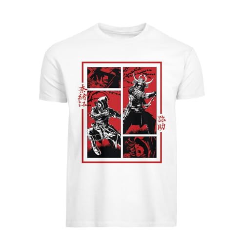 Assassin's Creed Shadows Unisex T-Shirt "Panels" White XXL Assassin's Creed Shadows Unisex T-Shirt "Panels" White XXL von DPI Merchandising