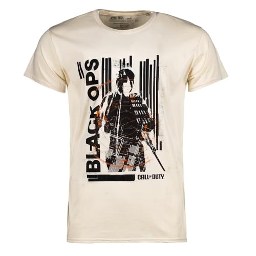 Call of Duty: Black Ops 6 Unisex T-Shirt "Blackened" Natural XXL Call of Duty: Black Ops 6 Unisex T-Shirt "Blackened" Natural XXL von DPI Merchandising