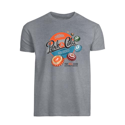 Call of Duty: Black Ops 6 Unisex T-Shirt "Perk-A-Cola" Grey M von DPI Merchandising