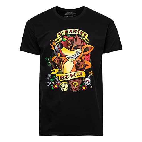 Crash Bandicoot T-Shirt "Biker" Black Size S Crash Bandicoot T-Shirt "Biker" Black Size S von DPI Merchandising