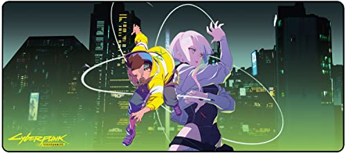 DPI Merchandising Cyberpunk: Edgerunners Mousemat 'Keyart' (Lila, Kunststoff und Gummi) DPI Merchandising Cyberpunk: Edgerunners Mousemat 'Keyart' (Lila, Kunststoff und Gummi) von DPI Merchandising