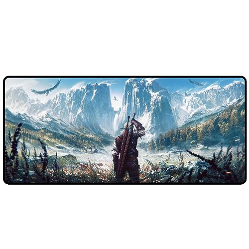 DPI Merchandising Mousepad 'Skellige' - Computer-Mauspad, 80 x 35 cm, Blau-Weiß, Gummi DPI Merchandising Mousepad 'Skellige' - Computer-Mauspad, 80 x 35 cm, Blau-Weiß, Gummi von DPI Merchandising
