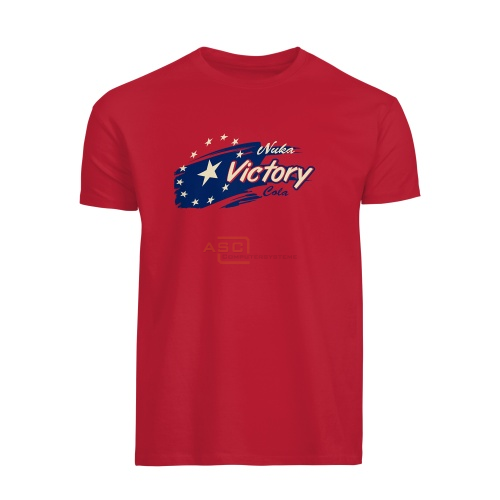 Fallout "Nuka Victory" Rot Größe S      T-Shirt von DPI Merchandising