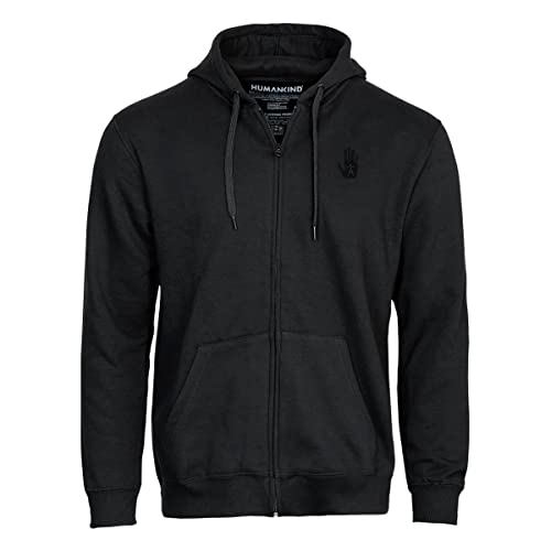 Humankind Zip Hoodie "Logo" Black Size M von DPI Merchandising