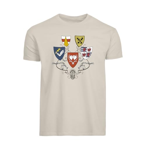 Kingdom Come Deliverance II Unisex T-Shirt "Coat of Arms" Natural XXL von DPI Merchandising