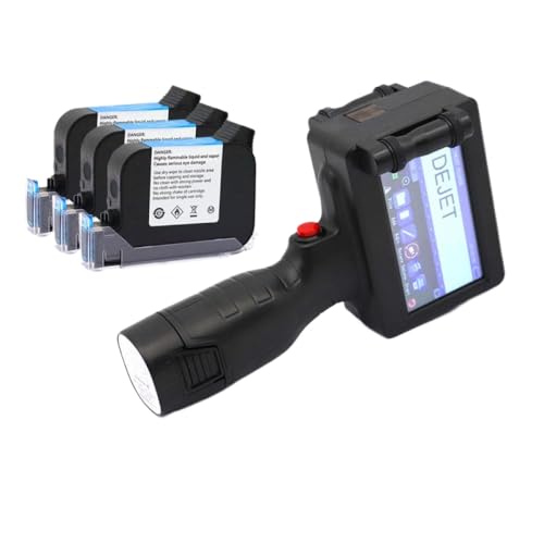 12,7 mm 25,4 mm Handheld-Tintenstrahldrucker 2588+ Kompatibel mit QR Barcode-Stapel-Datumsnummer Logo Ablaufdatum-Codierungsmaschine kompatibel mit JS12 Nichtverschlüsselt(25.4mm Printer 1 Ink) von DPLBAZHC