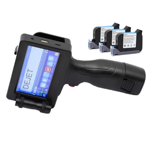 12,7 mm tragbarer Handheld -Tintenstrahldrucker 2588 mit JS12 JS10 Compatible Production Datum Barcode -Etikett -Codierungsmaschine Kompatibel mit die Stapelnummer ohne Verschlüsselung(1 Printer 2cart 12,7 mm tragbarer Handheld -Tintenstrahldrucker 2588 mit JS12 JS10 Compatible Production Datum Barcode -Etikett -Codierungsmaschine Kompatibel mit die Stapelnummer ohne Verschlüsselung(1 Printer 2cart von DPLBAZHC