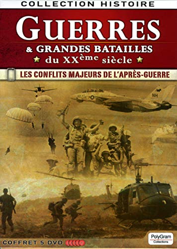 Coffret 5 DVD: Guerres et Grandes Batailles du XXème siècle: Les conflits majeurs de l'après guerre von DPM