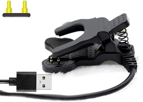 Backup-Ladegerät, 2-polig, 3 mm, 4 mm, Clip-Typ-Ladekabel, USB-Ladegerät, Adapter für Smartwatch-Armbänder, Ladegeräte und Netzadapter für Kinder, Schwarz Backup-Ladegerät, 2-polig, 3 mm, 4 mm, Clip-Typ-Ladekabel, USB-Ladegerät, Adapter für Smartwatch-Armbänder, Ladegeräte und Netzadapter für Kinder, Schwarz von DPWOUM