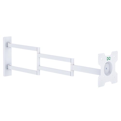 DQ Rotate XL TV Wandhalterung - VESA 200x200 mm - Vollbeweglich/Drehbar/Schwenkbar/Neigbar/Rotierbar (Weiß, 108,5 cm / 25 kg) DQ Rotate XL TV Wandhalterung - VESA 200x200 mm - Vollbeweglich/Drehbar/Schwenkbar/Neigbar/Rotierbar (Weiß, 108,5 cm / 25 kg) von DQ WALL SUPPORT