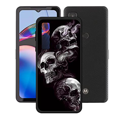 DQG Anti-Fall Schutzhülle für Cat S75 Hülle, Weiche Handytasche Schwarz TPU Handyhülle Silikon Tasche Schale rutschfest Case Cover für Cat S75 (6.60") - KE60 von DQG