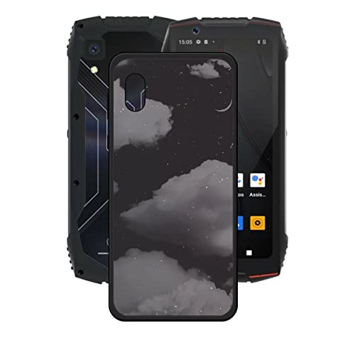 DQG Anti-Fall Schutzhülle für Cubot King Kong Mini 3 Hülle, Weiche Handytasche Schwarz TPU Handyhülle Silikon Tasche Schale rutschfest Case Cover für Cubot King Kong Mini 3 (4.50") - KE40 von DQG