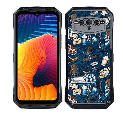 DQG Anti-Fall Schutzhülle für Doogee S100 Hülle, Weiche Handytasche Schwarz TPU Handyhülle Silikon Tasche Schale rutschfest Case Cover für Doogee S100 (6.58") - KE48 von DQG
