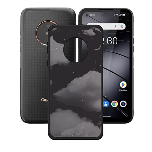 DQG Anti-Fall Schutzhülle für Gigaset GX6 Hülle, Weiche Handytasche Schwarz TPU Handyhülle Silikon Tasche Schale rutschfest Case Cover für Gigaset GX6 (6.67") - KE40 von DQG