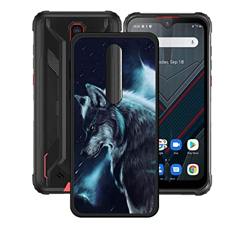 DQG Anti-Fall Schutzhülle für Hotwav Cyber 7 Hülle, Weiche Handytasche Schwarz TPU Handyhülle Silikon Tasche Schale rutschfest Case Cover für Hotwav Cyber 7 (6.30") - OP87 von DQG