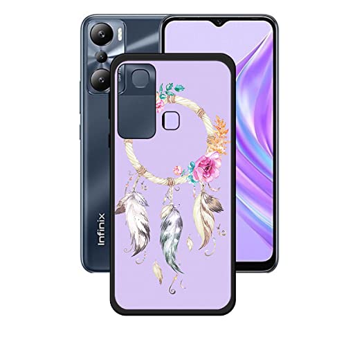 DQG Anti-Fall Schutzhülle für Infinix Hot 30 Play Hülle, Weiche Handytasche Schwarz TPU Handyhülle Silikon Tasche Schale rutschfest Case Cover für Infinix Hot 30 Play (6.60") - KE147 von DQG